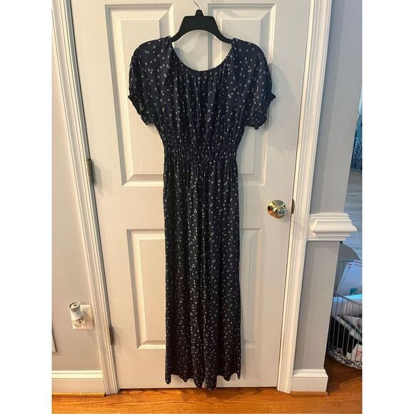 Madewell Sophia Jumpsuit in Navy Bandana sz S EUC - Picture 6 of 9